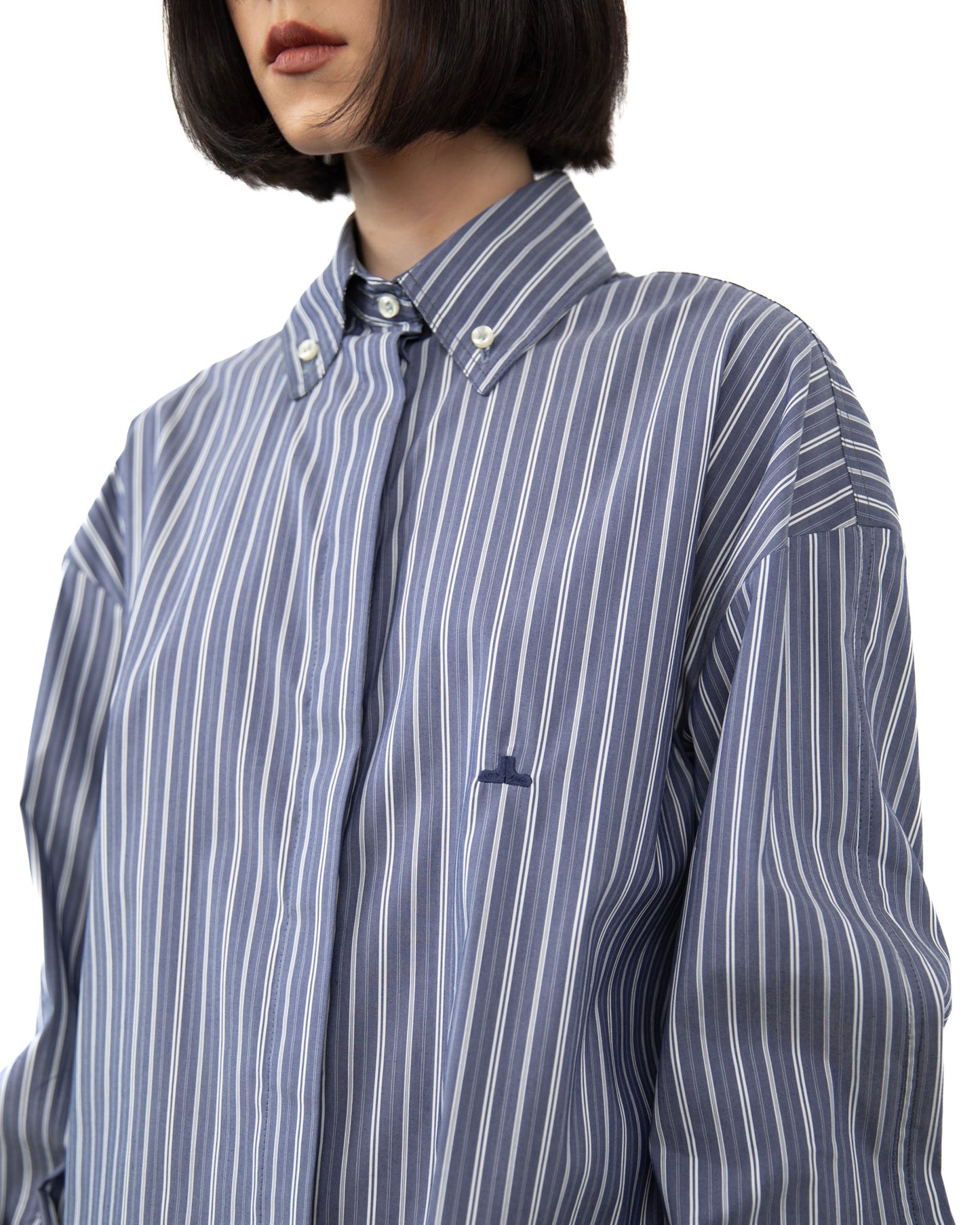 Camisa Tricoline Listrada