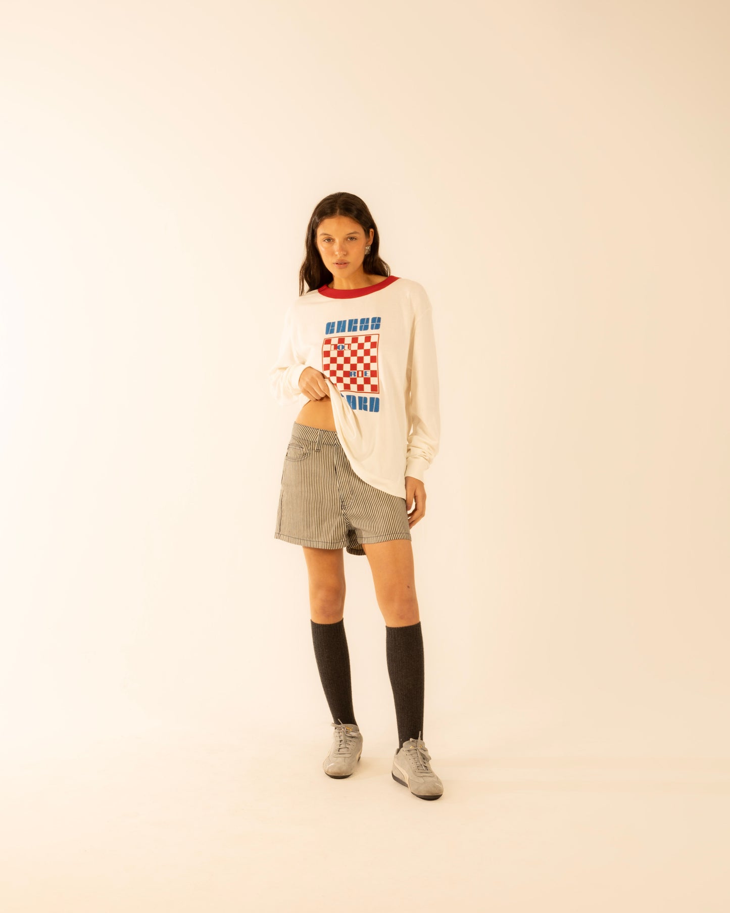 Shorts Jeans Listrado Copenhagen