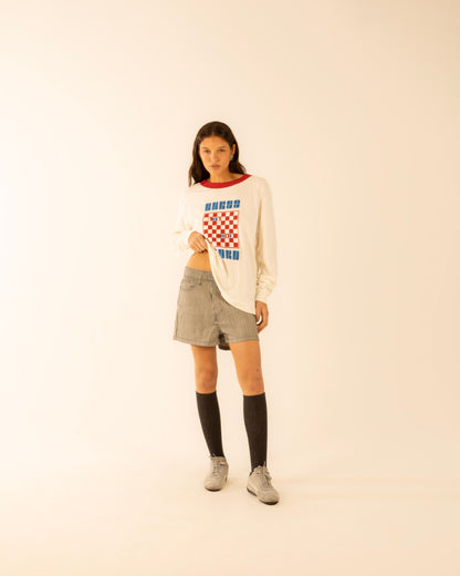 Shorts Jeans Listrado Copenhagen