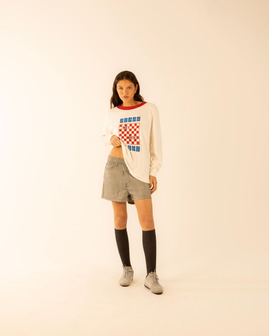 Shorts Jeans Listrado Copenhagen