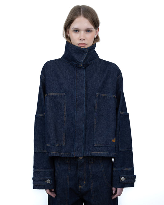 Jaqueta Boxy Jeans