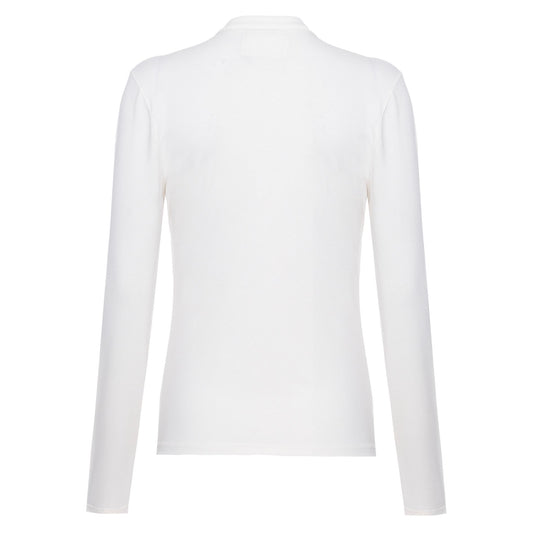 Blusa Manga Longa COLLAB Malczewski Branca