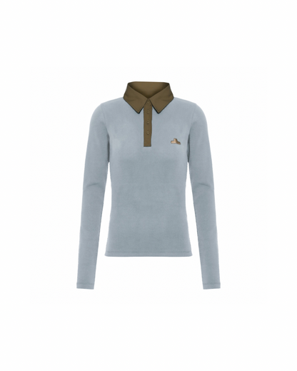 Polo Logo Azul