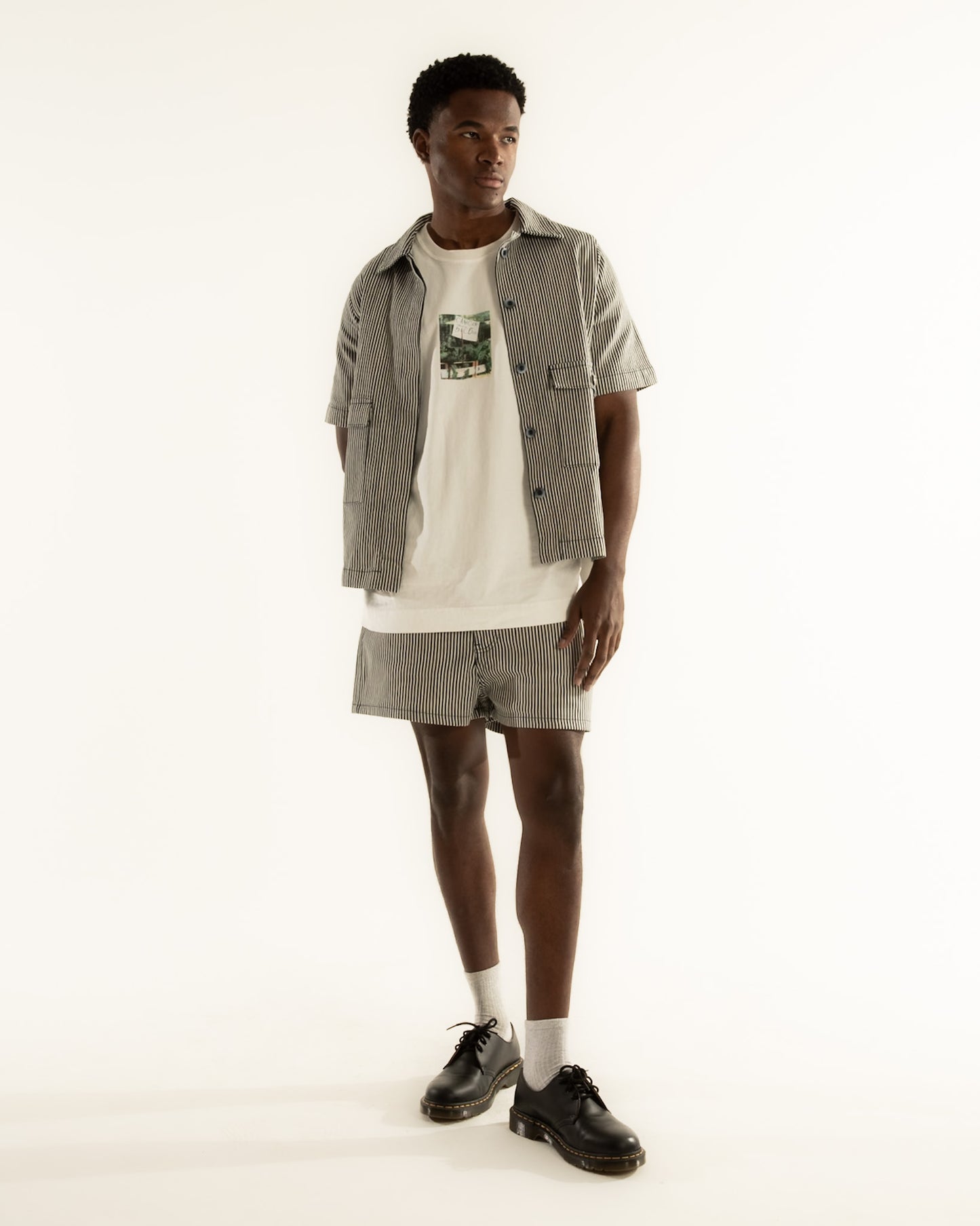 Camisa Jeans Copenhagen Listrada