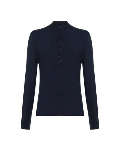 Blusa Manga Longa COLLAB Malczewski Preta