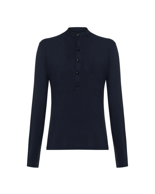 Blusa Manga Longa COLLAB Malczewski Preta