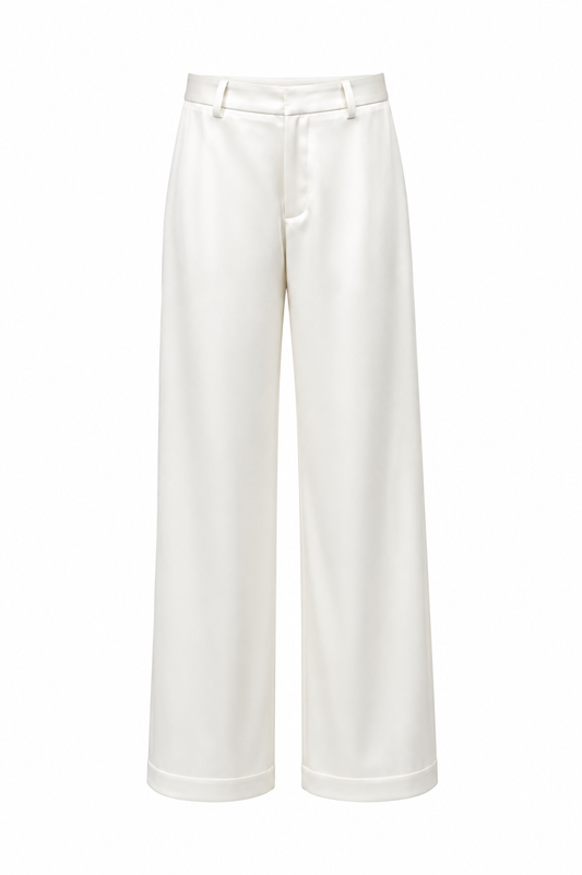 Calça Acetinada Off-White