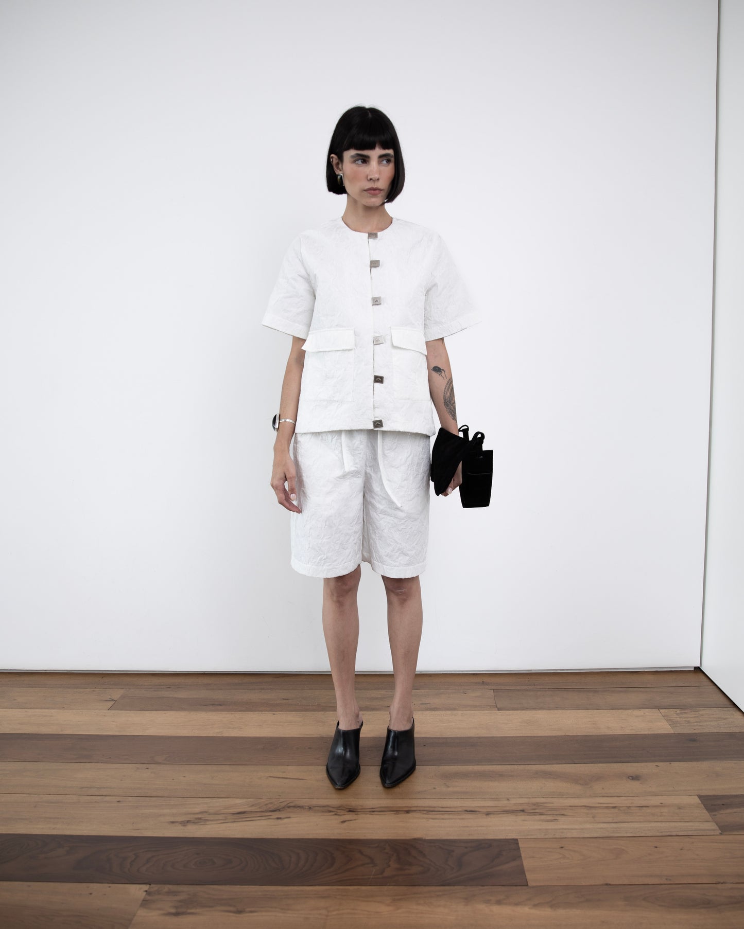 Camisa Matelassê Branca Limited Edition