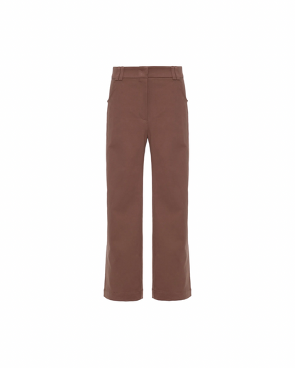 Calça Reta Copenhagen Marrom