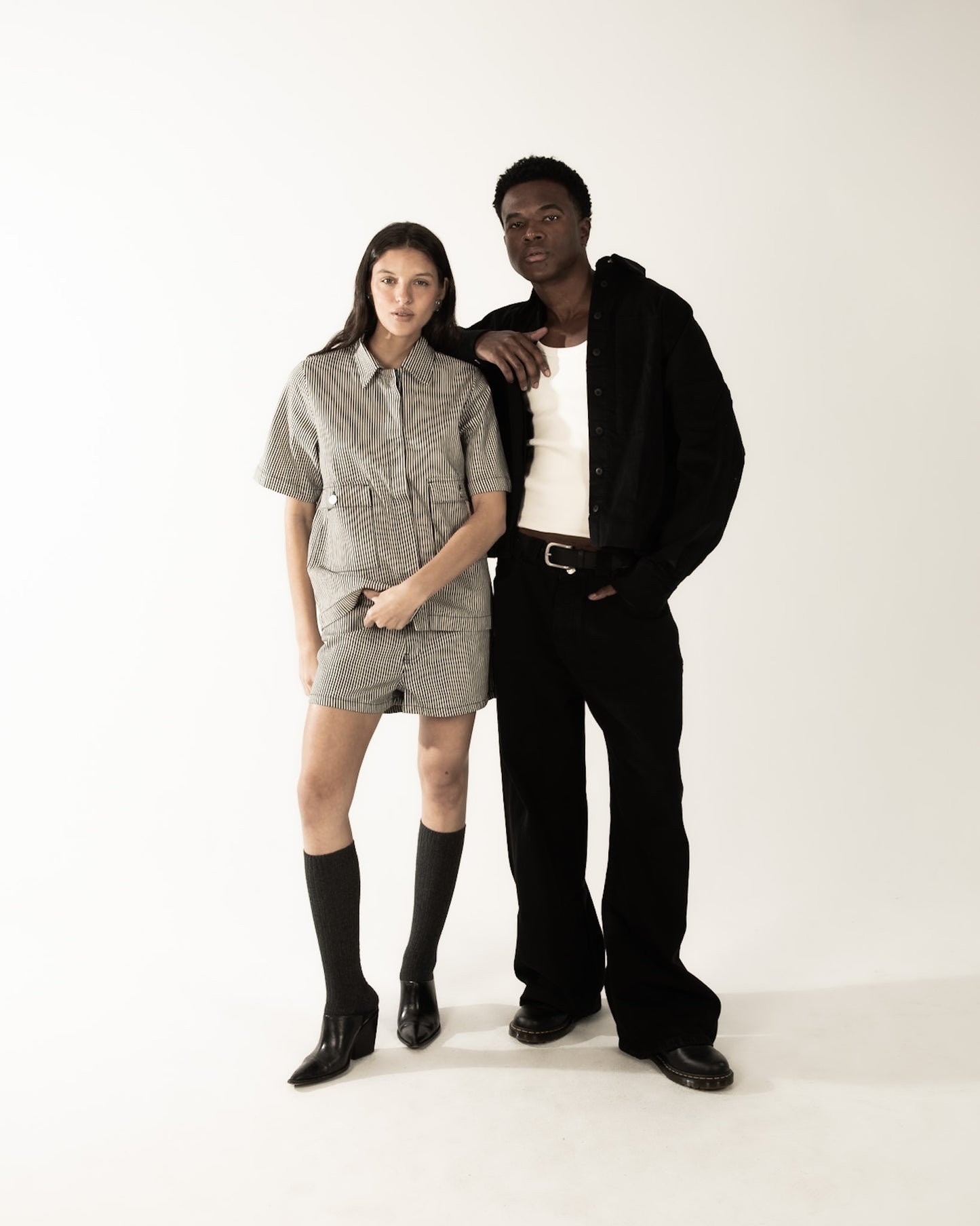 Camisa Jeans Copenhagen Listrada