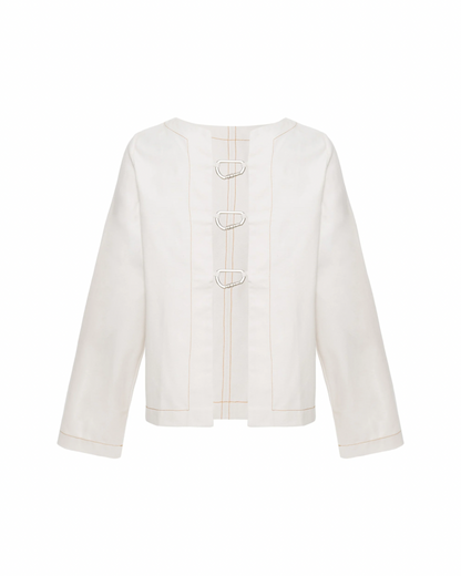 Blusa Mosquetões Off-White