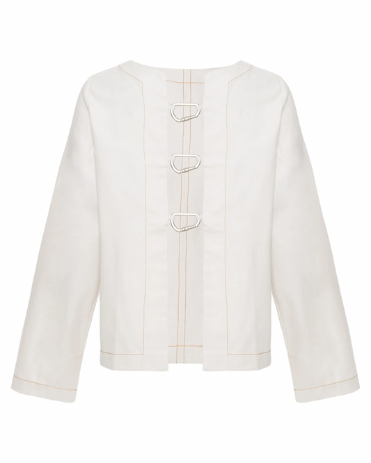 Blusa Mosquetões Off-White