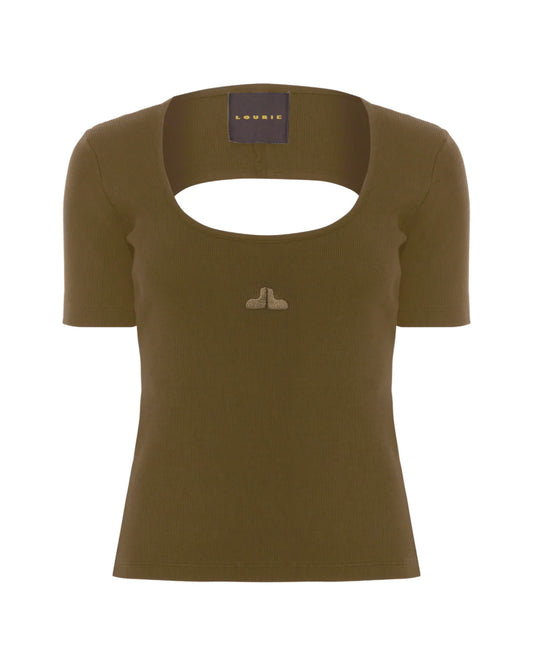 Blusa Quadrada Oliva