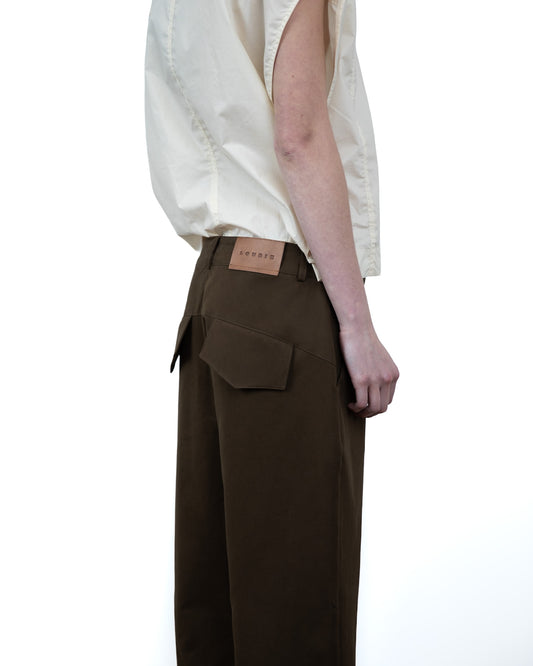 Calça Transpasse Khaki
