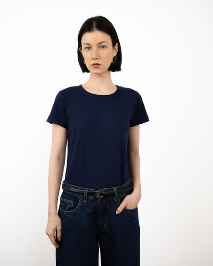 Baby Tee Azul Marinho