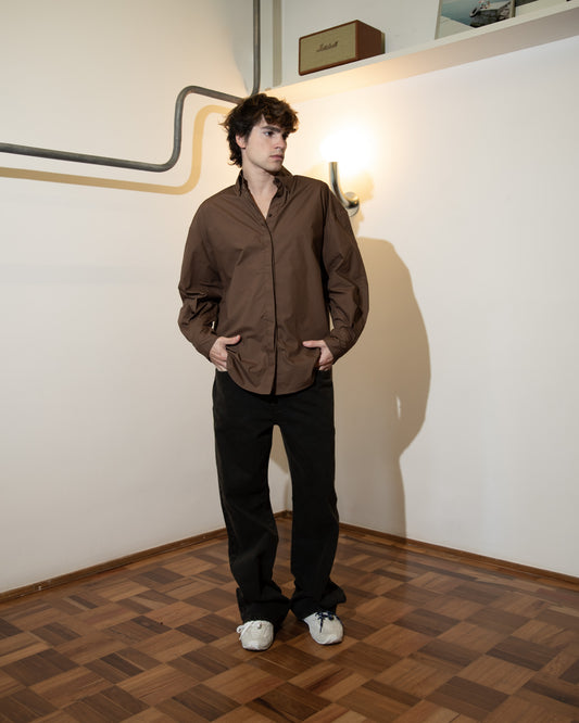 Camisa Papel Marrom