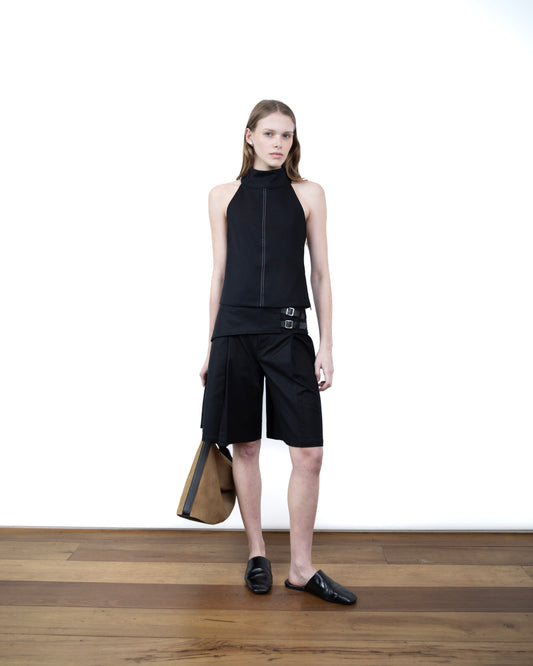Halter Top Preto