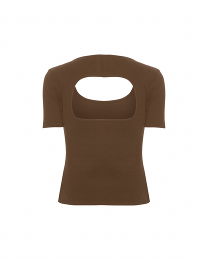 Blusa Quadrada Oliva