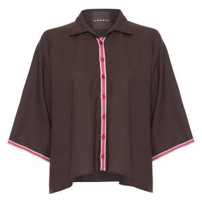 Camisa Teza Marrom