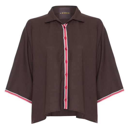 Camisa Teza Marrom