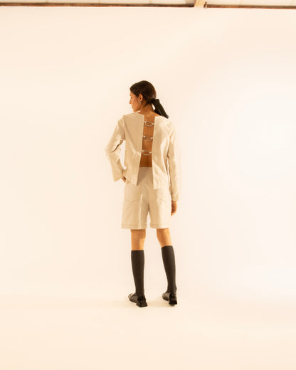 Blusa Mosquetões Off-White