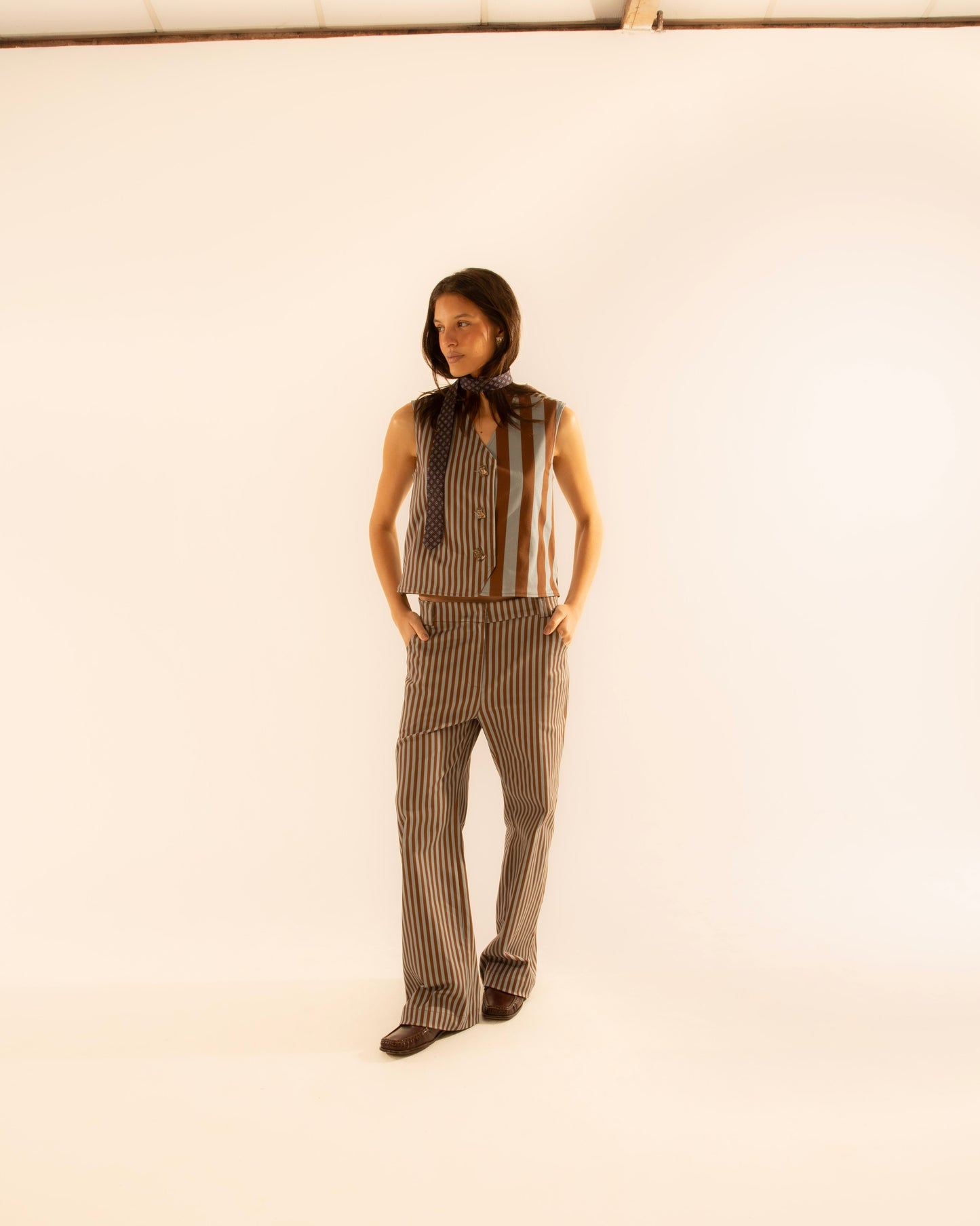 Colete Copenhagen Listrado