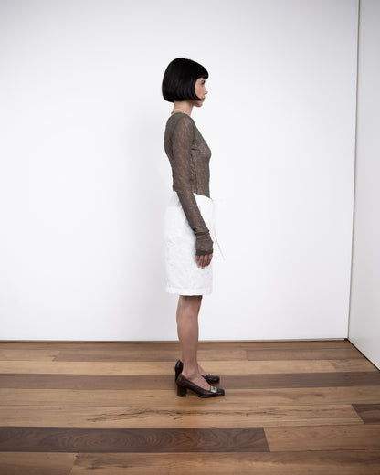 Bermuda Matelassê Branca Limited Edition