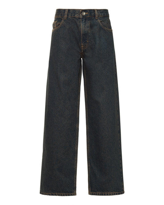 Calça Balloon Jeans Marrom