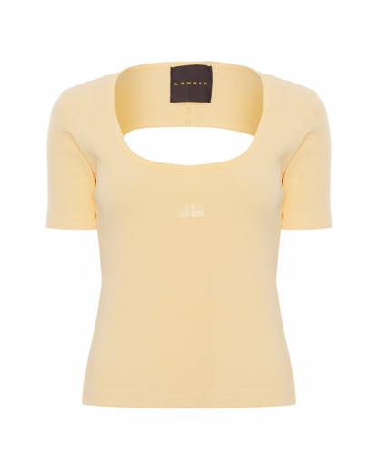 Blusa Quadrada Manteiga