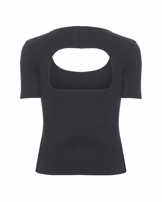 Blusa Quadrada Preta