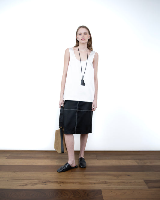 Regata Instinto Acetinada Off-White