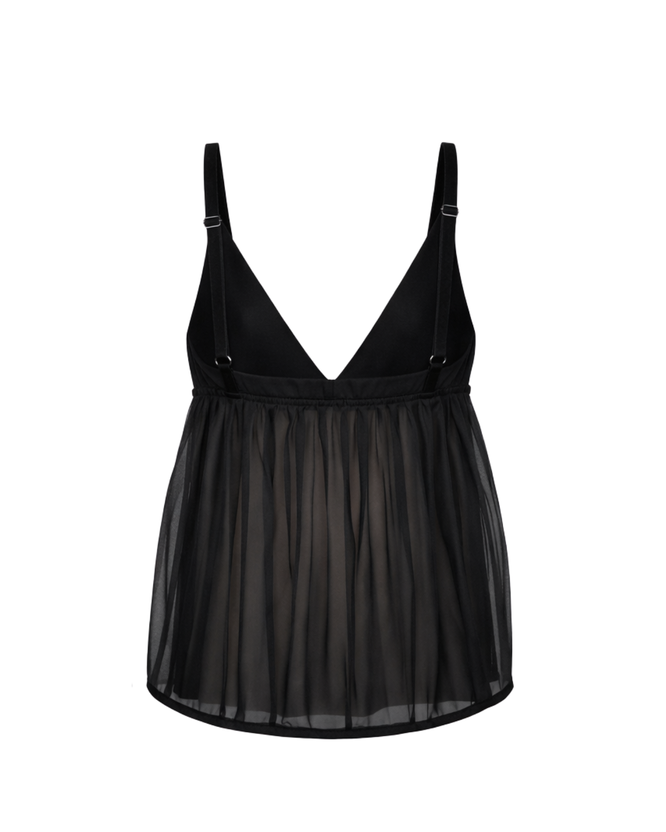 Blusa Organza de Seda Limited Edition Preta