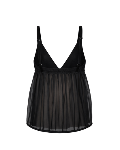 Blusa Organza de Seda Limited Edition Preta