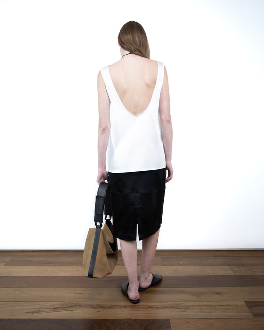 Regata Instinto Acetinada Off-White