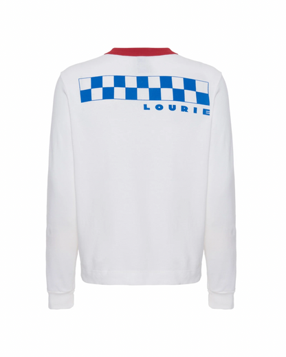 Camiseta Manga Longa Vermelha Unissex