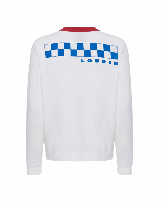 Camiseta Manga Longa Vermelha Unissex