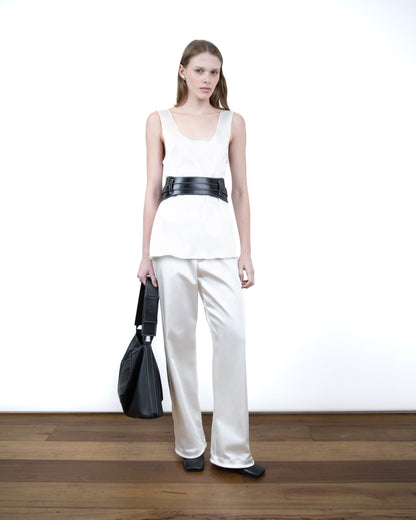 Calça Acetinada Off-White