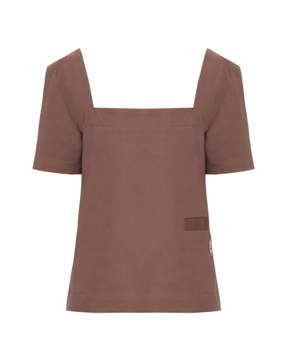 Scandi Top Marrom