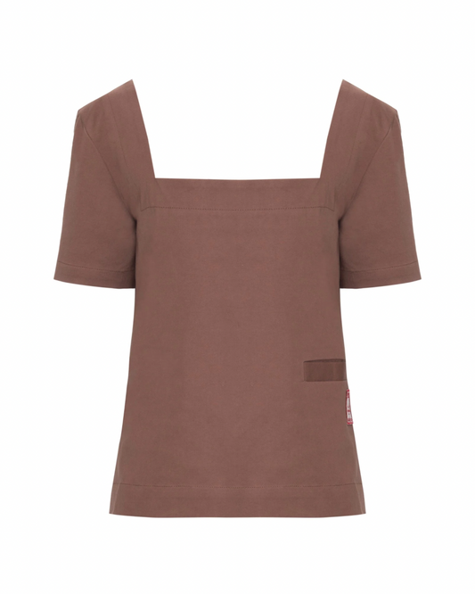 Scandi Top Marrom