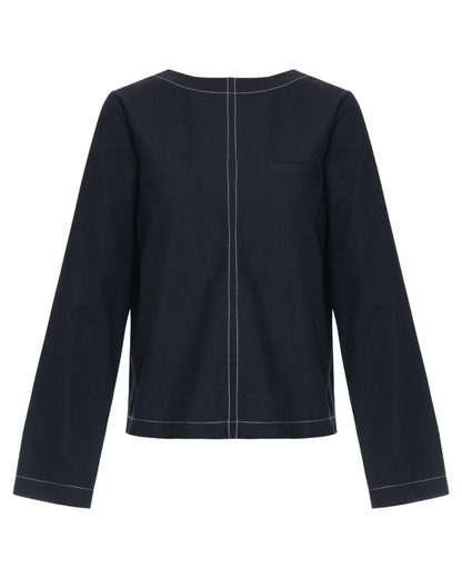 Blusa Mosquetões Preta