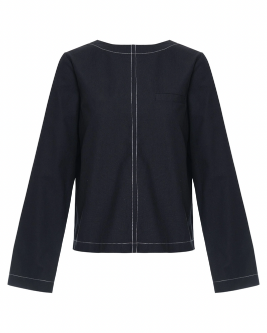 Blusa Mosquetões Preta