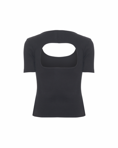 Blusa Quadrada Preta