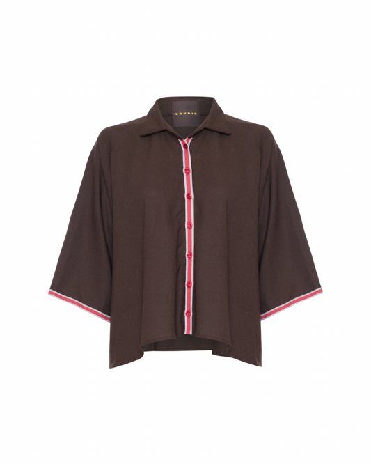 Camisa Teza Marrom