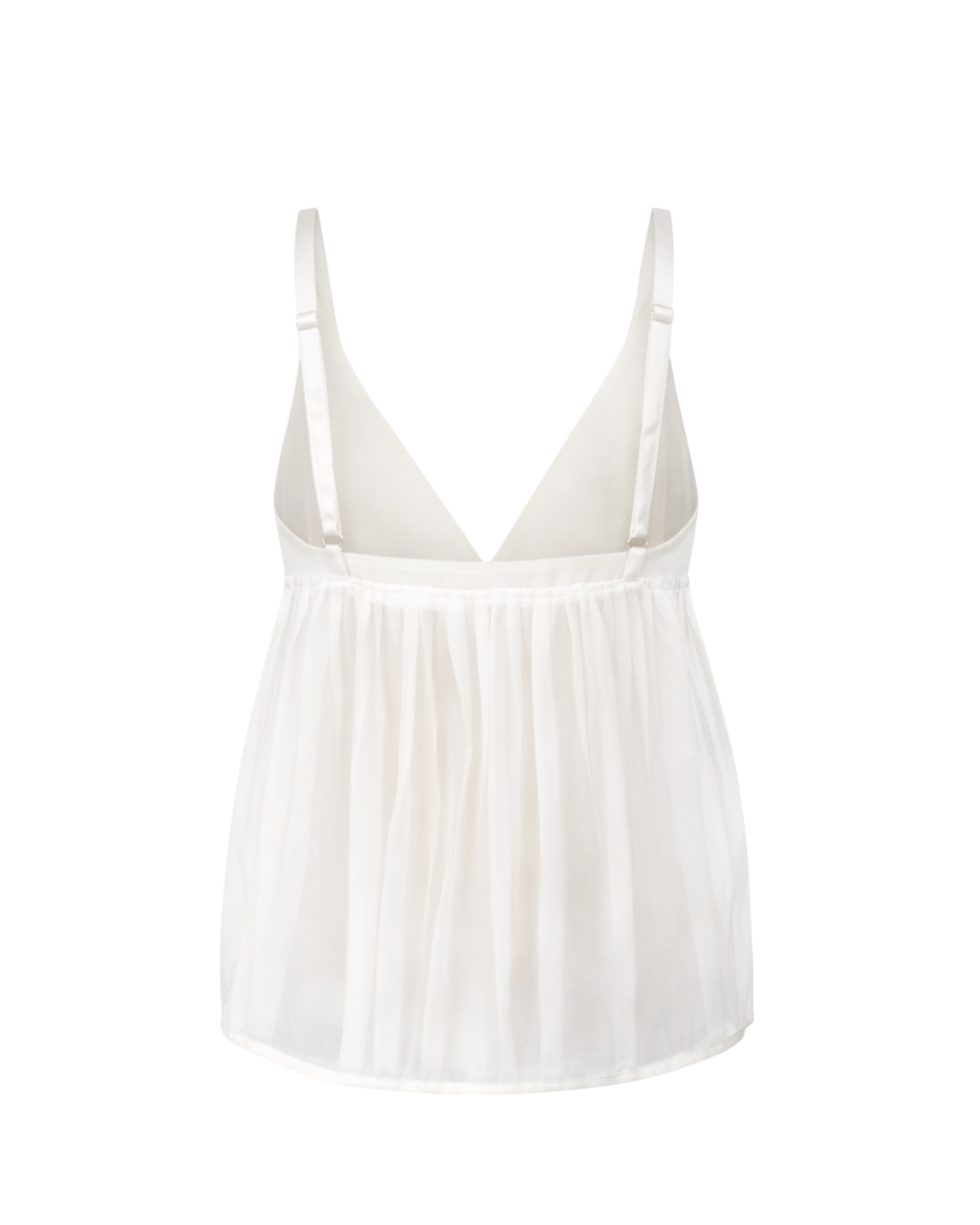 Blusa Organza de Seda Limited Edition Off White