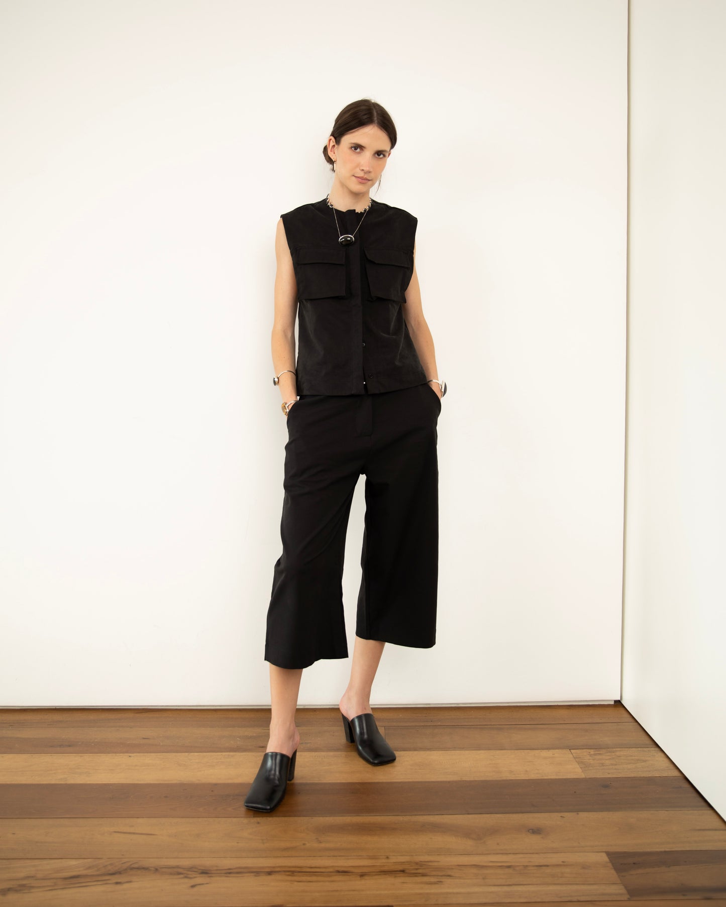 Bermuda Comprida Preta