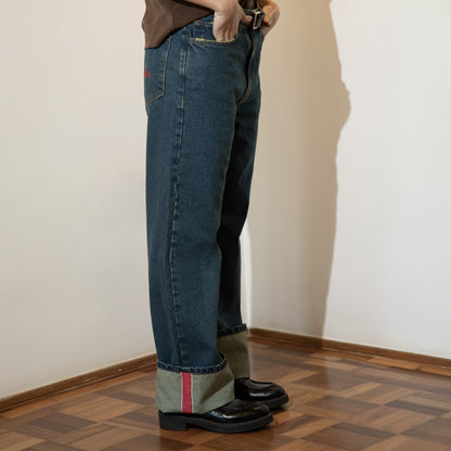Calça Jeans Logo