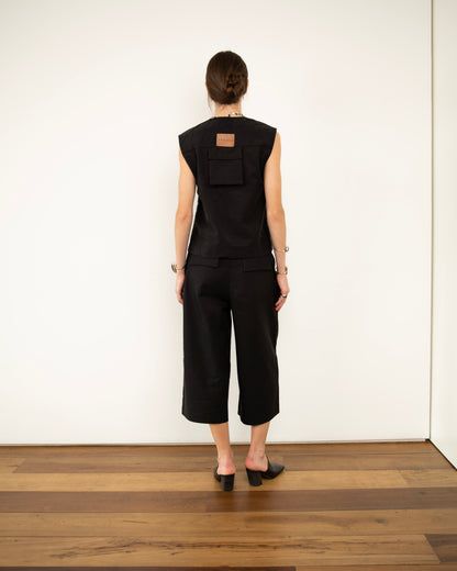 Bermuda Comprida Preta