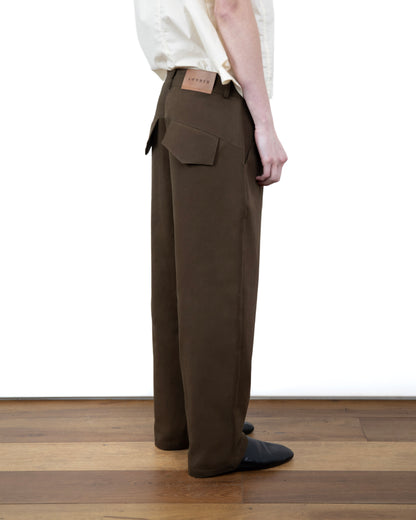 Calça Transpasse Khaki