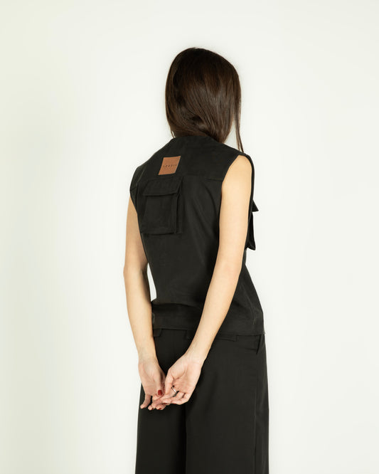 Colete Cargo Preto
