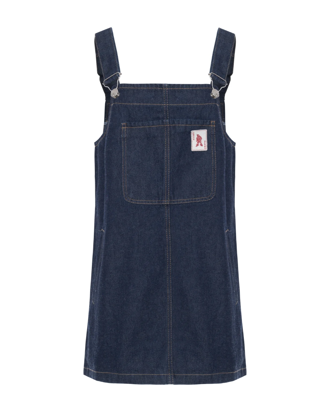 Vestido Jardineira Jeans